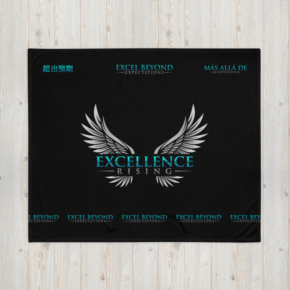 Excel Beyond Expectations Unite Throw Blanket